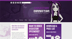 Desktop Screenshot of dissectionconnection.com.au